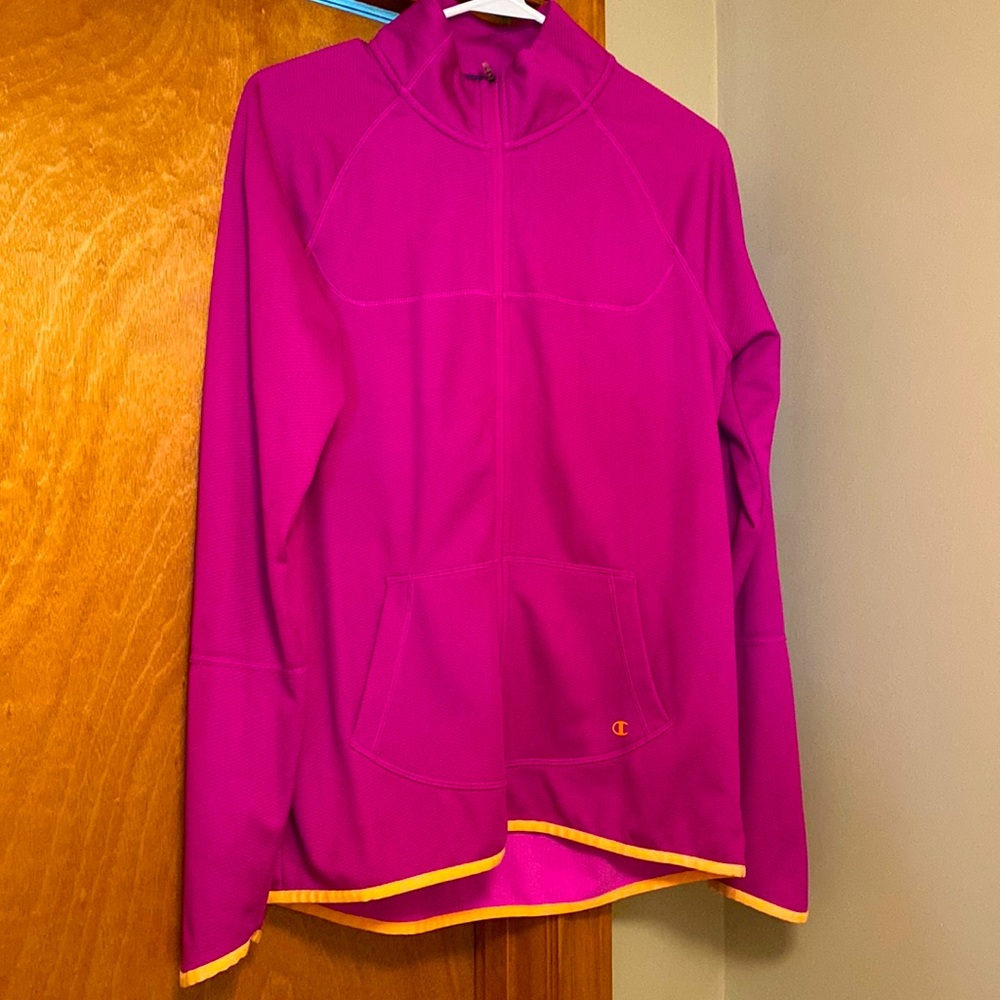 Women’s Champion Power Train Zip-Up, Size Large